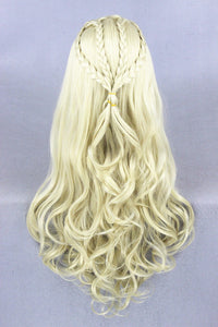 Cosplay Wig - Game of Thrones: Daenerys Targaryen-Cosplay Wig-UNIQSO