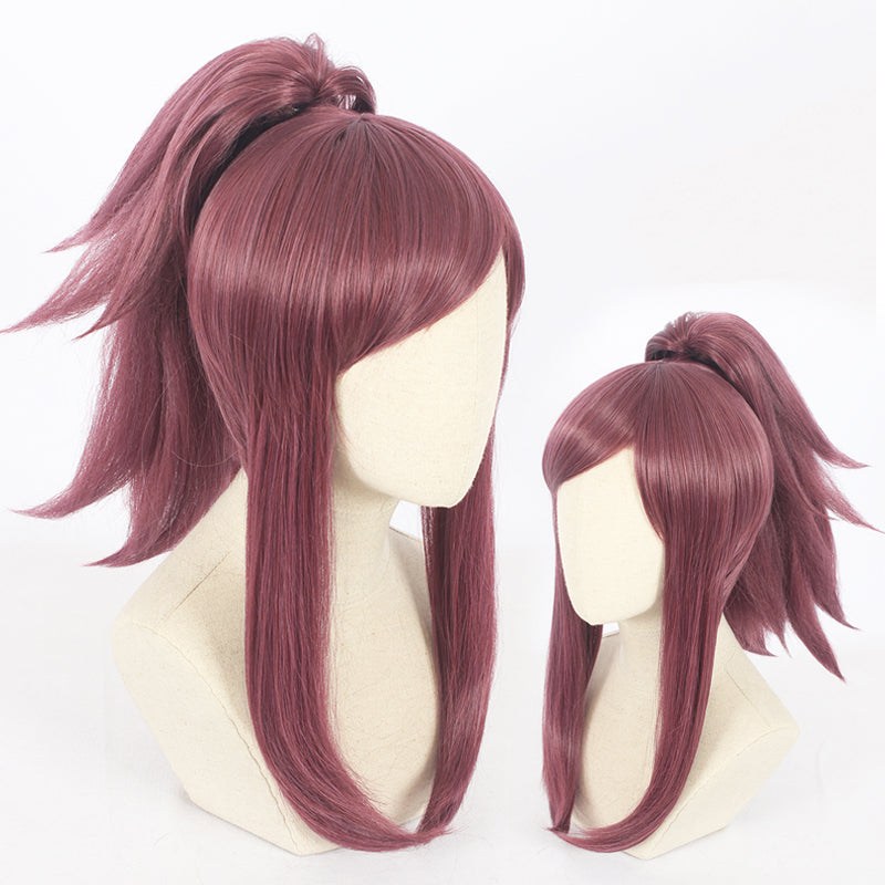 Cosplay Wig - League of Legends [LOL] K/DA - Akali with Pony Tail-Cosplay Wig-UNIQSO