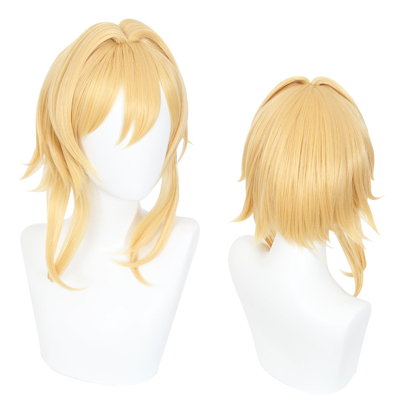 Cosplay Wig - Genshin Impact Traveler Lumine-Cosplay Wig-UNIQSO