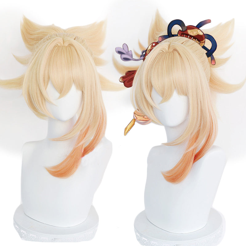 Cosplay Wig - Genshin Impact Yoimiya-Cosplay Wig-UNIQSO