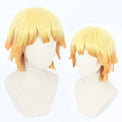 Cosplay Wig - Demon Slayer Agatsuma Zenitsu (Light Orange)-Cosplay Wig-UNIQSO