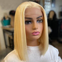 Golden Honey Front Lace Wig-Lace Front Wig-UNIQSO