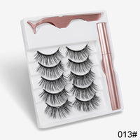 Sexy Sheep Magnetic Faux Mink Volume Eyelashes Kit Set (5 Pairs)-Magnetic Eyelash-UNIQSO