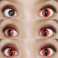 Sweety Crazy Red Cat (1 lens/pack) [Exp: 07/2026]-Crazy Contacts-UNIQSO