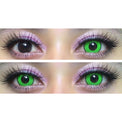 Sweety Crazy Green Zombie / Manson / Frankenstein (1 lens/pack)-Crazy Contacts-UNIQSO