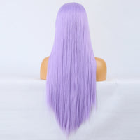 Sassy Shades Light Purple Front Lace Long Straight Wig-Lace Front Wig-UNIQSO