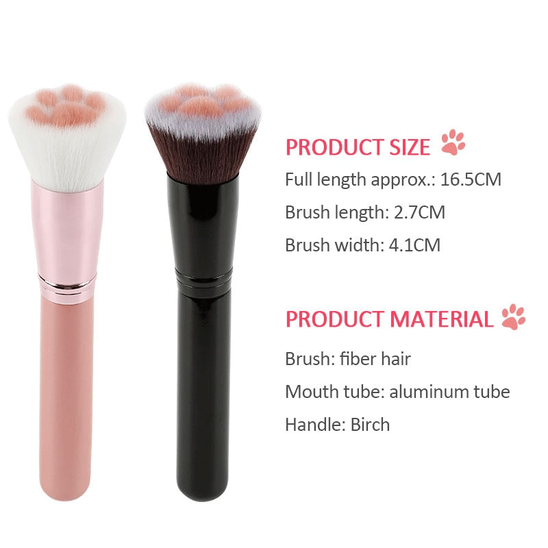 Cute Cat Paw Makeup Brush-Makeup Brushes-UNIQSO