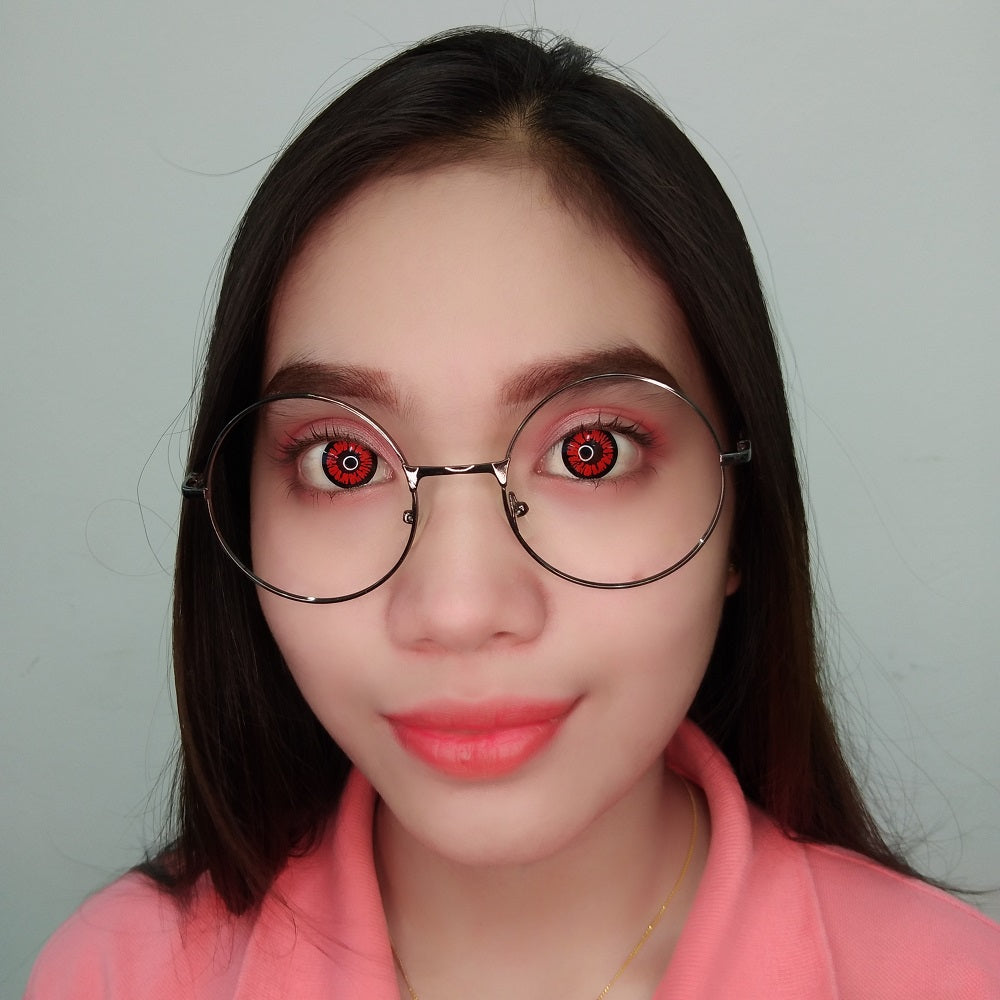 Sweety Crazy BT Red (1 lens/pack)-Crazy Contacts-UNIQSO