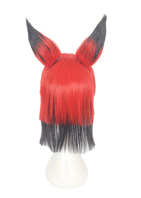 Cosplay Wig - Hazbin Hotel-Alastor-Cosplay Wig-UNIQSO