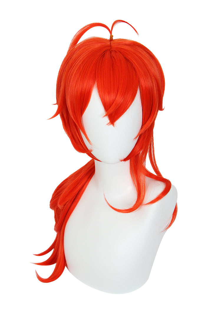 Cosplay Wig - Genshin Impact Diluc-Cosplay Wig-UNIQSO