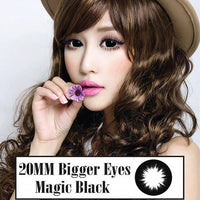 Kawayii Magic Black (1 lens/pack)-Colored Contacts-UNIQSO