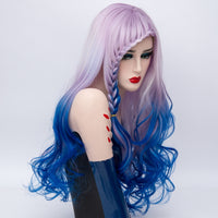 Lolita Wig - Lilac Waterfall Braided-Lolita Wig-UNIQSO