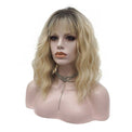 Premium Wig - Rooted Sunflower Fringe in Shoulder Length Wave Lace Front Wig-Lace Front Wig-UNIQSO