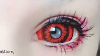 Phantasee Red Black Sclera Contacts Carnage (2 lenses/pack)-Sclera Contacts-UNIQSO