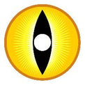 Sweety Sclera Contacts Sauron Yellow (1 lens/pack)-Sclera Contacts-UNIQSO