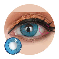 Sweety Devil Blue II (1 lens/pack)-Colored Contacts-UNIQSO