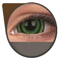 Sweety Mini Sclera Lens Green Goblin (1 lens/pack)-Mini Sclera Contacts-UNIQSO