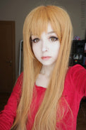 Cosplay Wig - Sword Art Online - Asuna-Cosplay Wig-UNIQSO