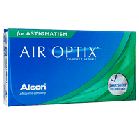 Air Optix For Astigmatism (3 lenses/pack)-Clear Contacts-UNIQSO