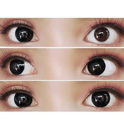 Colorvue Crazy Blackout (2 lenses/pack)-Crazy Contacts-UNIQSO