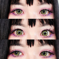 Sweety Candy Yellow (1 lens/pack)-Colored Contacts-UNIQSO