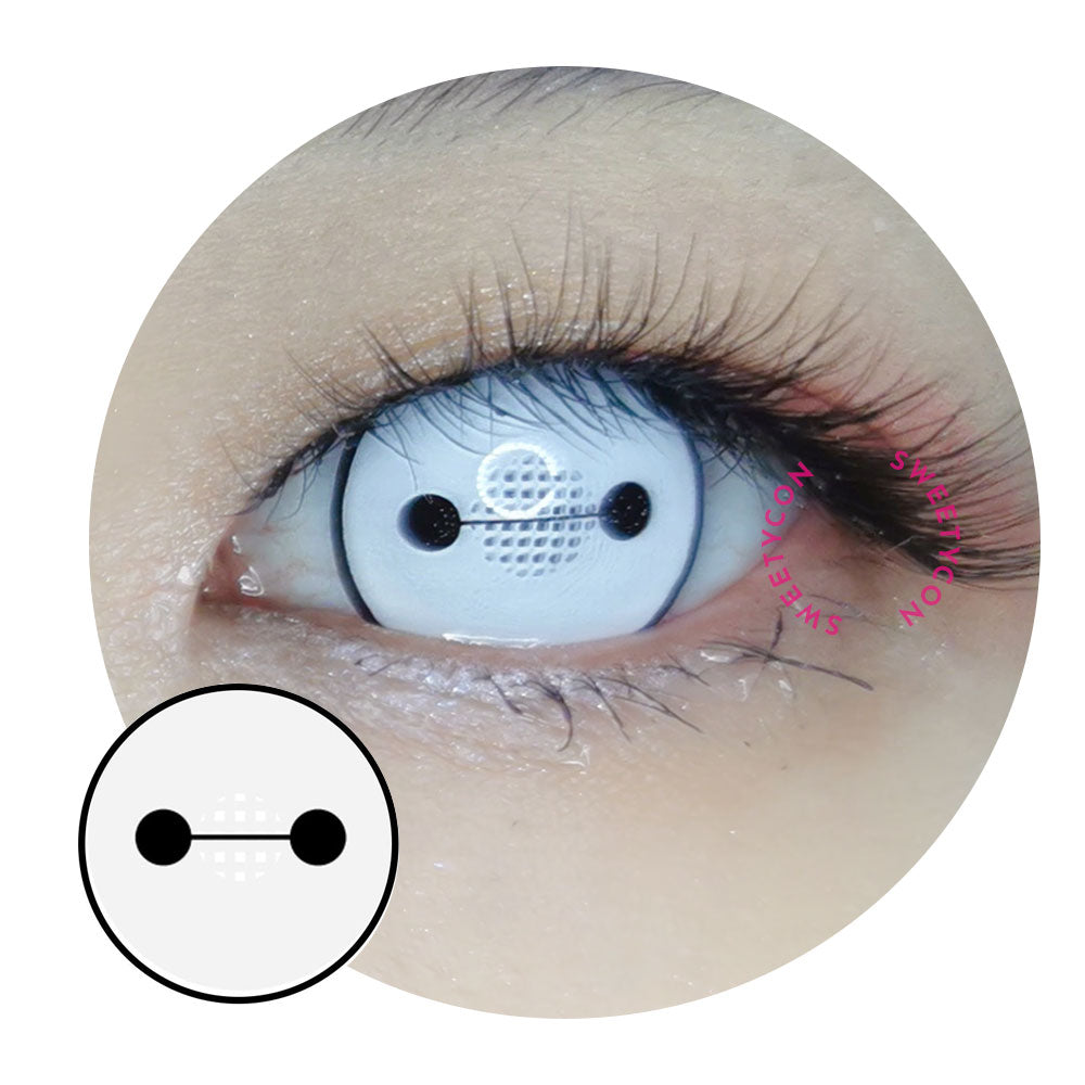 White Colored Eye Contacts: Unleash Your Inner Character – UNIQSO