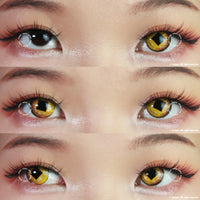 Sweety Anime Diamond Yellow (1 lens/pack)-Colored Contacts-UNIQSO