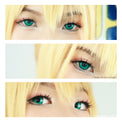 Sweety Crazy Vampire Green (1 lens/pack)-Crazy Contacts-UNIQSO