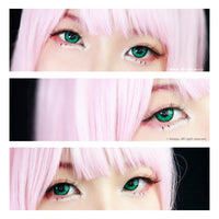 Sweety Akaten Green (1 lens/pack)-Colored Contacts-UNIQSO