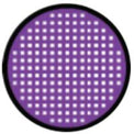 Sweety Crazy Violet Mesh Rim (1 lens/pack) [Exp: 06/2026]-Crazy Contacts-UNIQSO