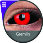 Flash Red Black Sclera Contacts Tokyo Ghoul - Red Ghoul/Gremlin (2 lenses/pack)-Sclera Contacts-UNIQSO