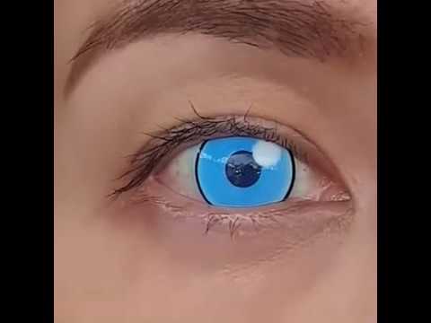 Sweety Anime Cloud Rim Blue (1 lens/pack)