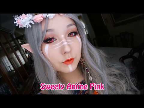 Sweety Anime Red (1 lens/pack)