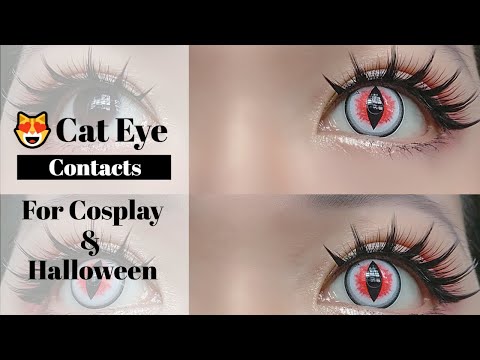 Sweety Crazy Sexy Cat Eye Red (1 lens/pack)