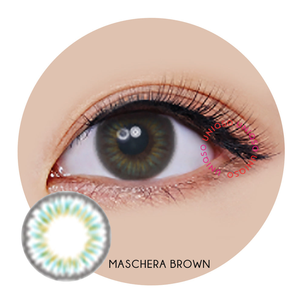 Freshkon Maschera Monthly (2 lenses/pack)-Colored Contacts-UNIQSO