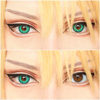 Sweety Crazy Vampire Green (1 lens/pack)-Crazy Contacts-UNIQSO