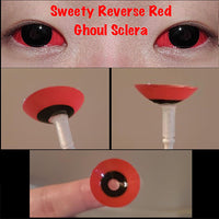 Sweety Reverse Red Ghoul Sclera Contacts (1 lens/pack)-Sclera Contacts-UNIQSO