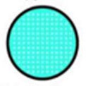 Sweety Crazy Cyan Mesh / Blue Screen with Black Rim (1 lens/pack) [Exp: 02/2026]-Crazy Contacts-UNIQSO