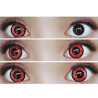 Western Eyes Twilight Red (1 lens/pack)-Colored Contacts-UNIQSO