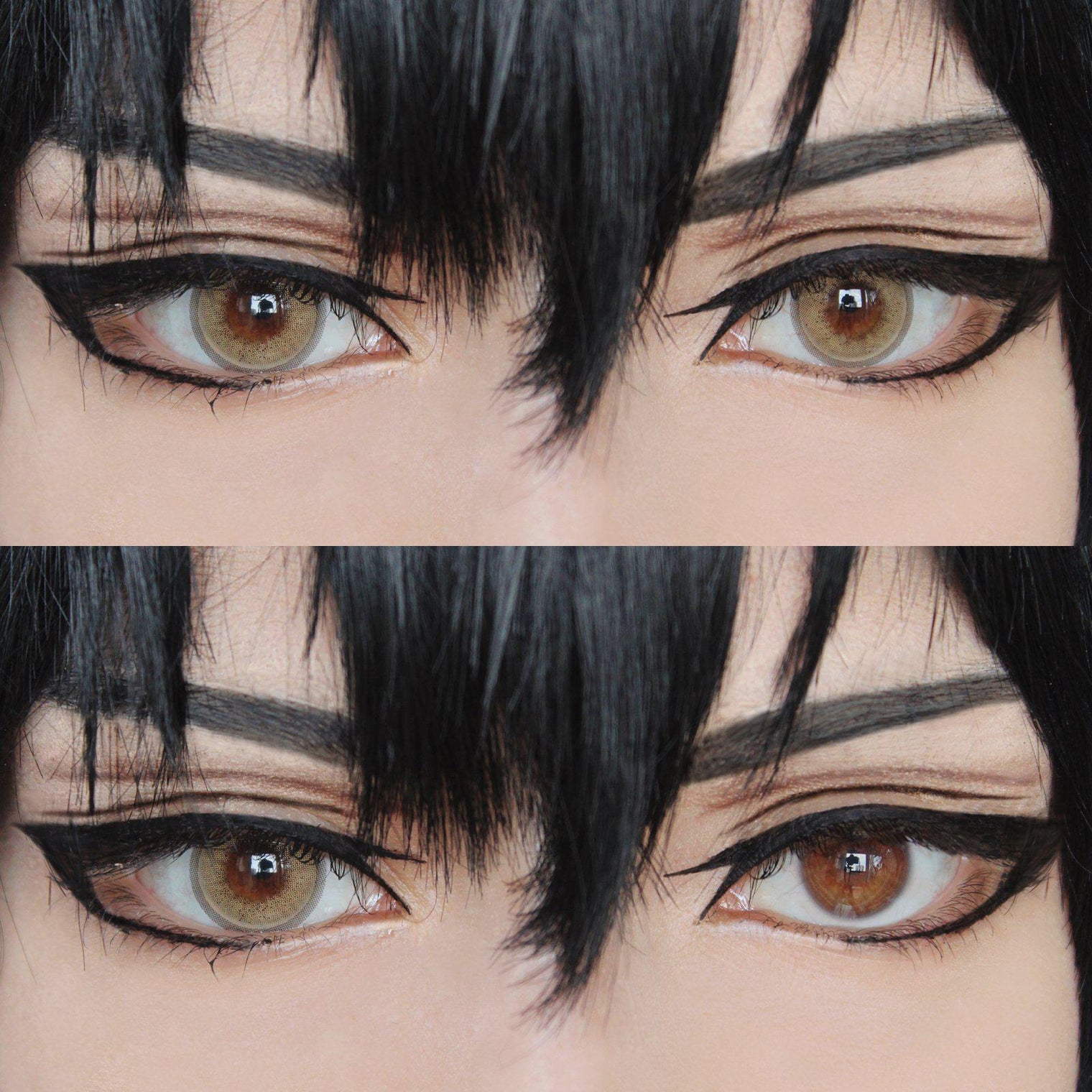 Western Eyes Ringcon Brown (1 lens/pack)-Colored Contacts-UNIQSO