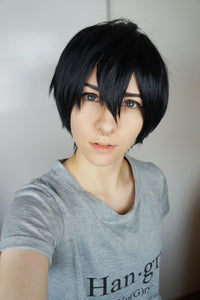 Cosplay Wig - Ao No Exorcist - Okumura Rin-Cosplay Wig-UNIQSO