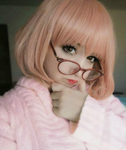 Cosplay Wig - Kyokai No Kanata - Kuriyama Mirai-Cosplay Wig-UNIQSO