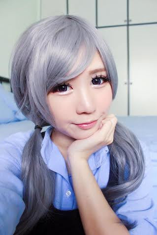 Cosplay Wig - Zootopia - Judy Hopps (Dark Grey)-Cosplay Wig-UNIQSO